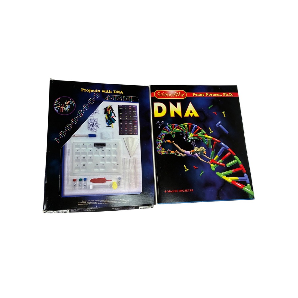 ScienceWiz DNA Cells Chromosomes & Genes Science Book & Learning STEM Kit - Picture 3 of 4
